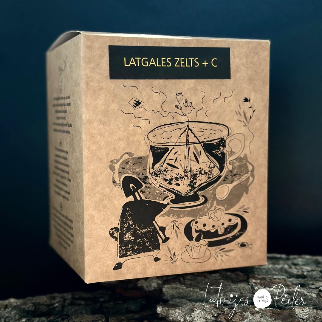 Tēja Latgales Zelts +C 70 maisiņi – Latvijas Pērles