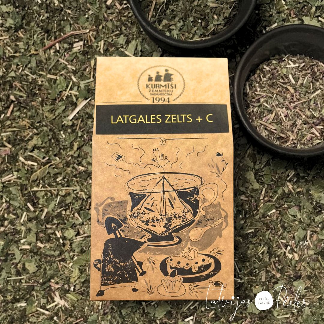 Tēja Latgales Zelts +C 12 maisiņi – Latvijas Pērles